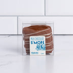 Winfield's Milk Chocolate S'more in a clear single-piece gift box