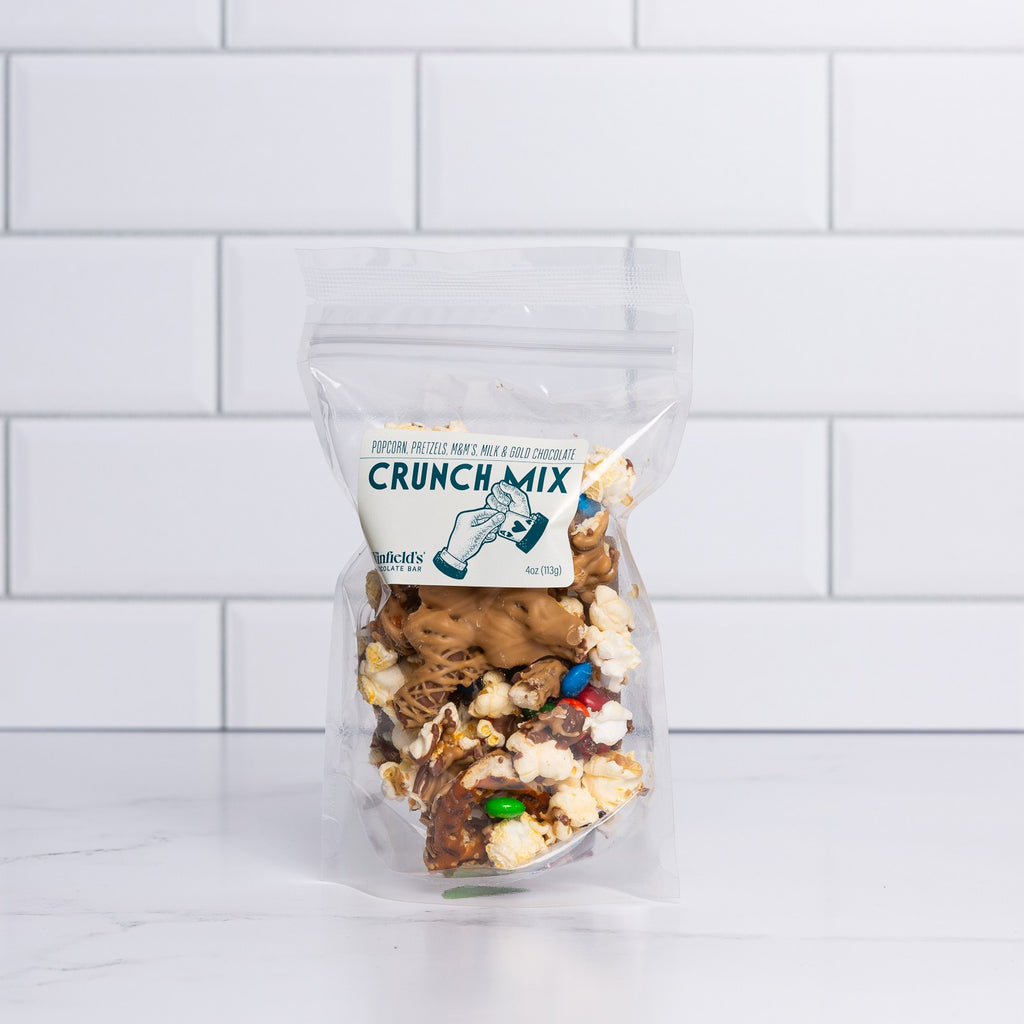 Stand-up pouch of Winfield's Crunch Mix