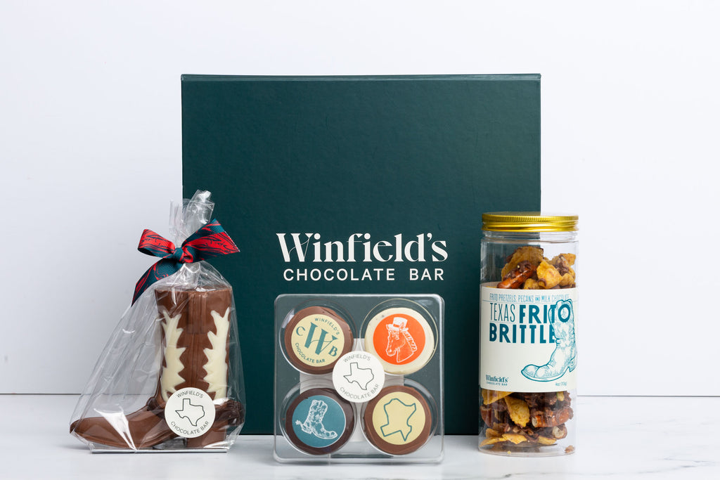 Howdy Y'all Gift Box, front view