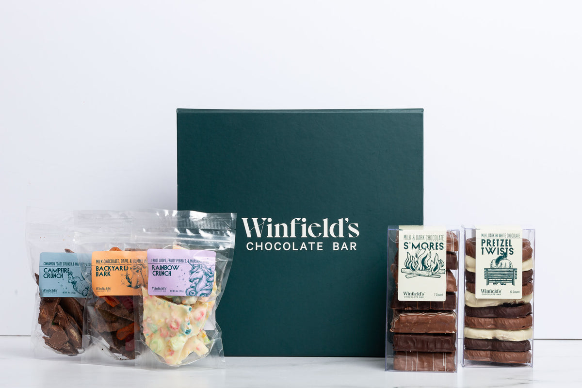 Super Snacker Gift Box, front view