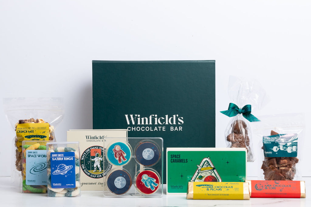 The Big Bang Gift Box, front view