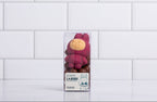 Winfield's Milk Chocolate Labubu Doll in a clear gift box with a printed label
