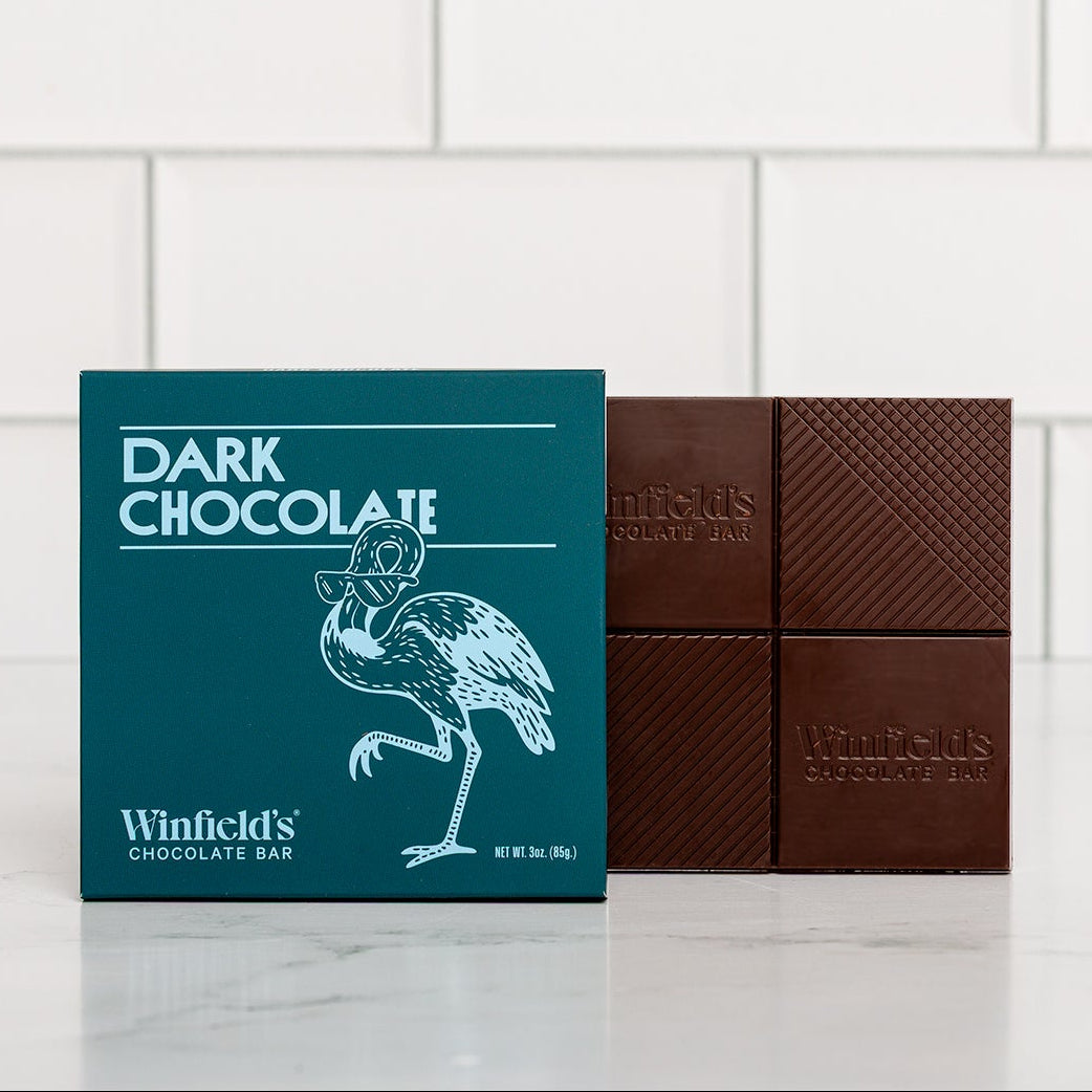 Solid Dark Chocolate Bar