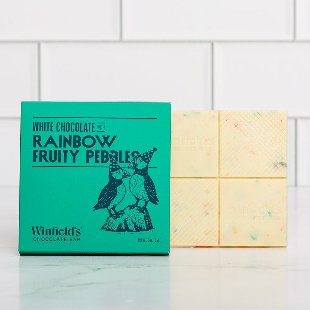 White Chocolate Fruity Pebbles Bar