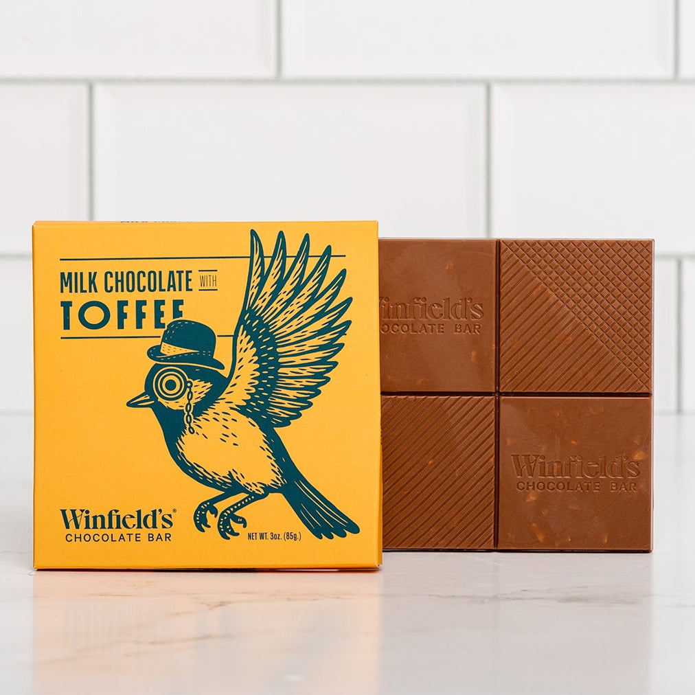 Milk Chocolate Toffee Bar